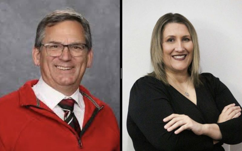 In Tuesday's special eleciton, there are two candidates on the ballot: Democrat Mike Zimmer and Republican Kate Whittington.